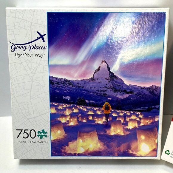 Buffalo Games Puzzle - Going Places - Light Your Way 750-Piece Complete Jigsaw - Picture 1 of 7